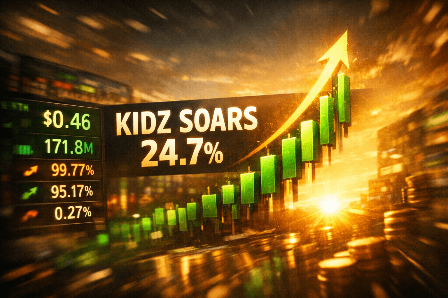Kidz Rises +24.73% in the Last Trading Day - May 23