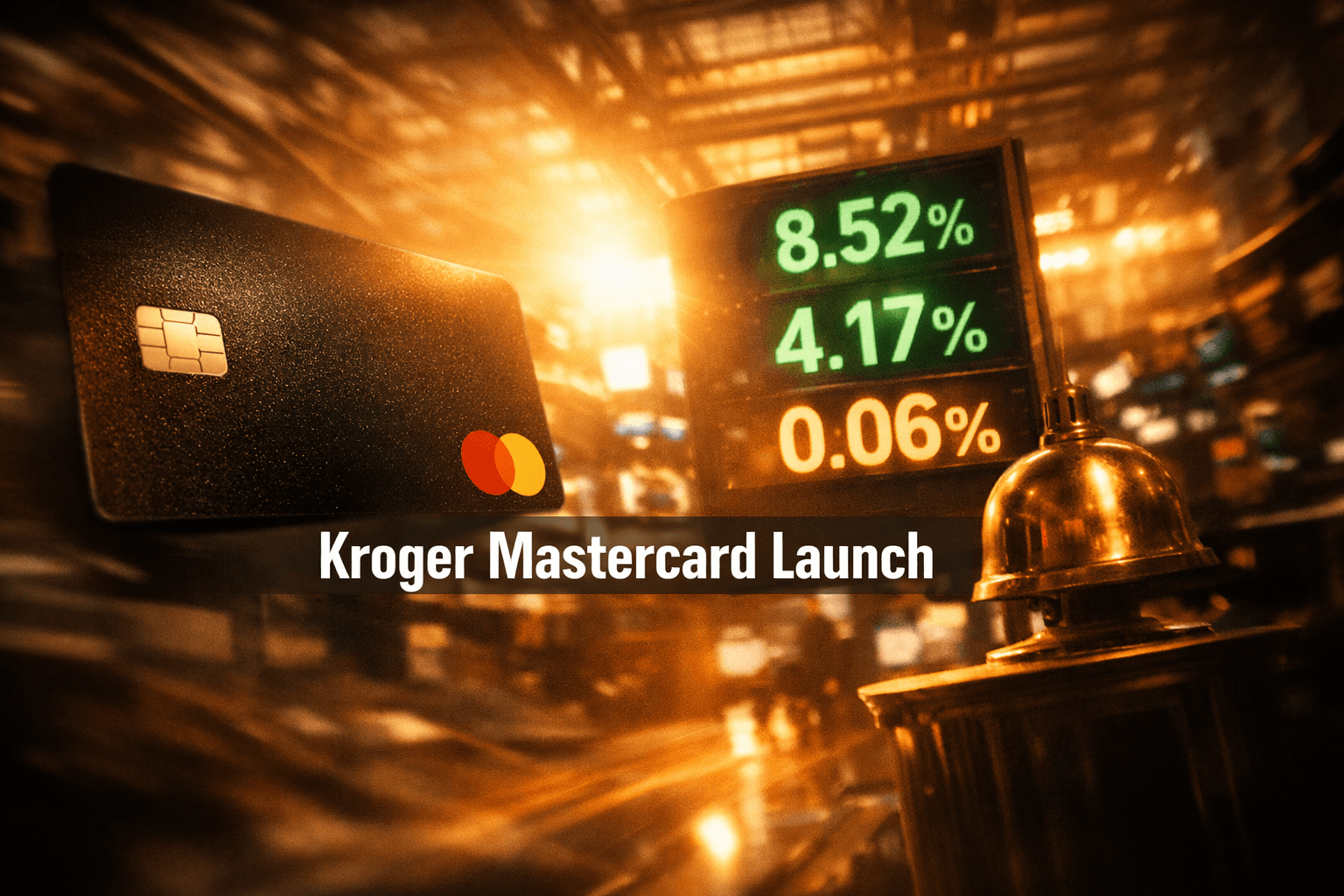 Kroger Launches Mastercard: NYSE Content Update - Oct 1