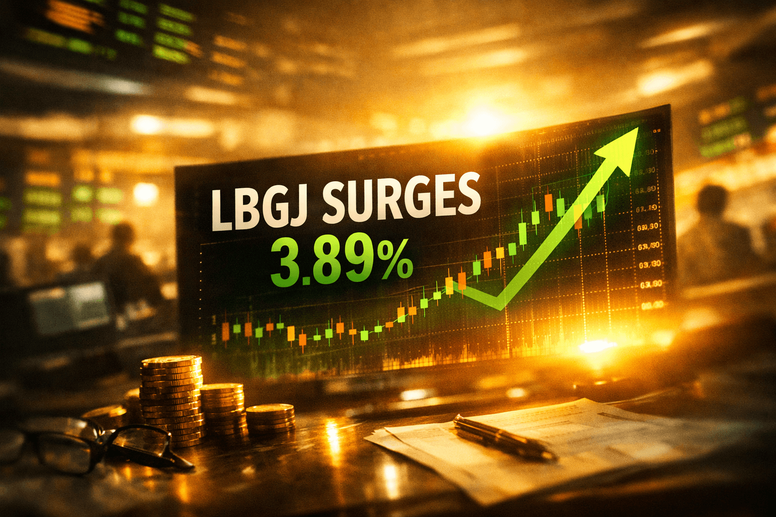 Lbgj Rises +3.89% in the Last Trading Day - Aug 1