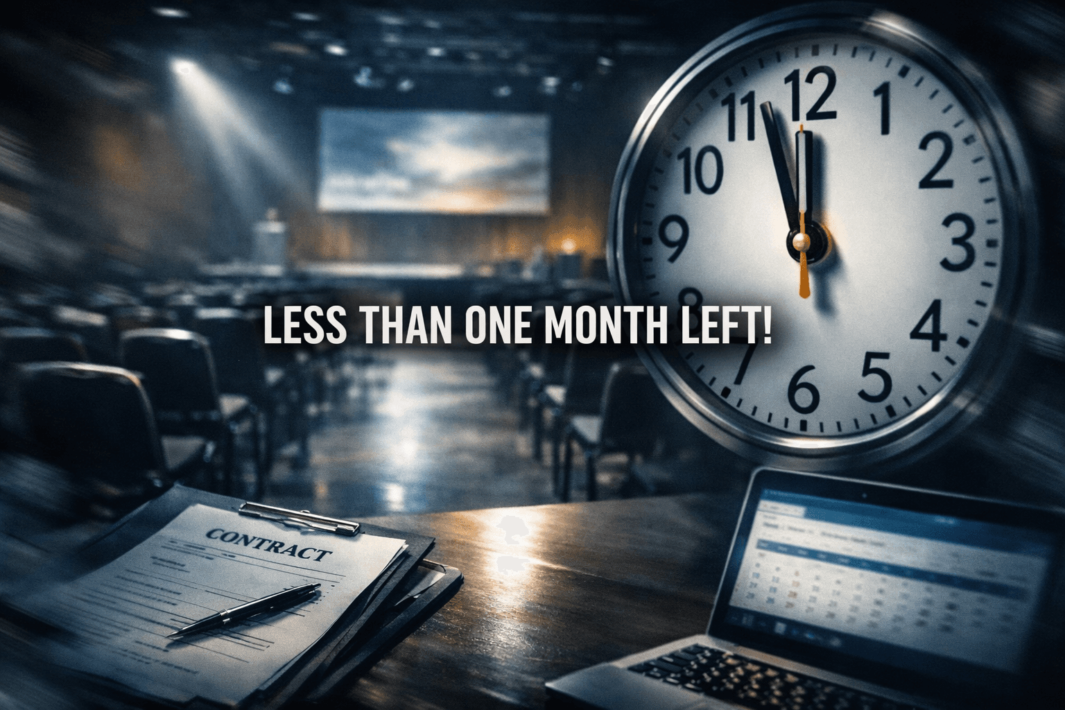 Less Than One Month Left to Register For... - Aug 28