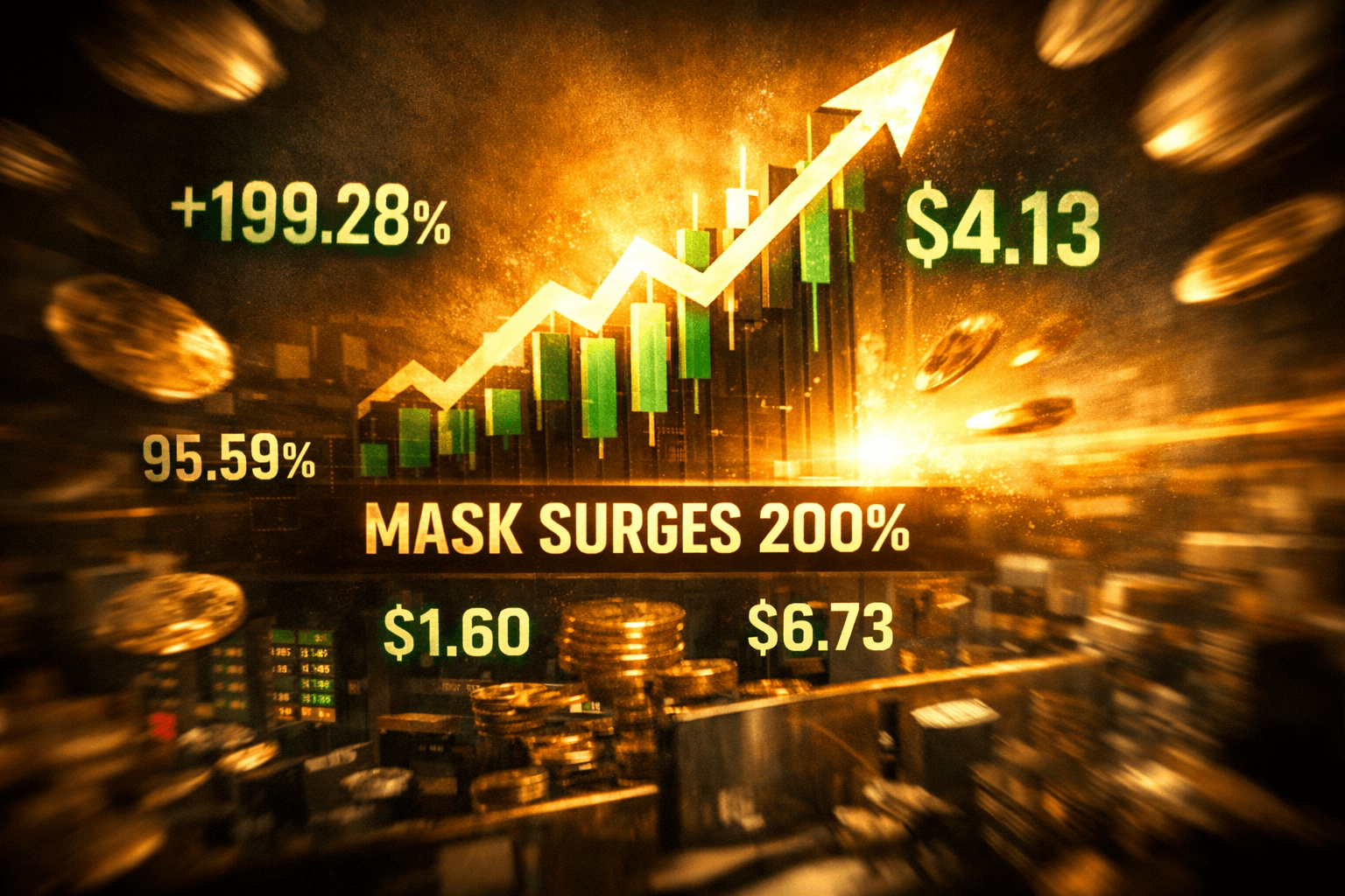 Mask Surges +199.28% in the Last Trading Day - May 30