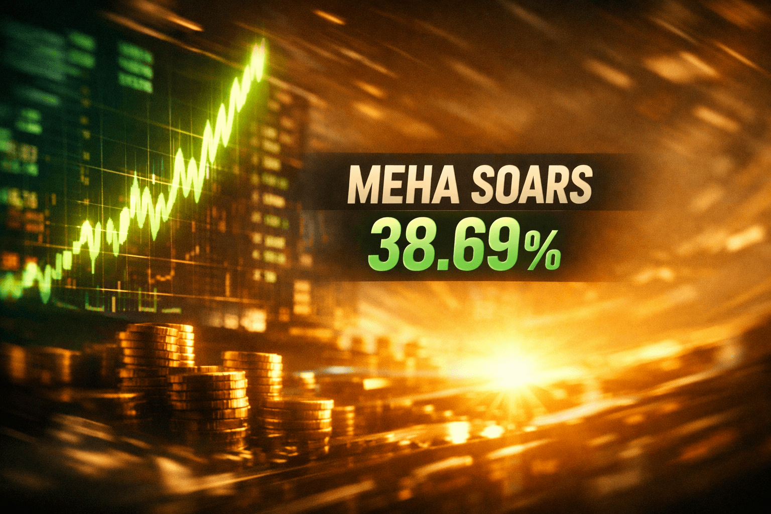 Meha Rises +38.69% in the Last Trading Day - May 23