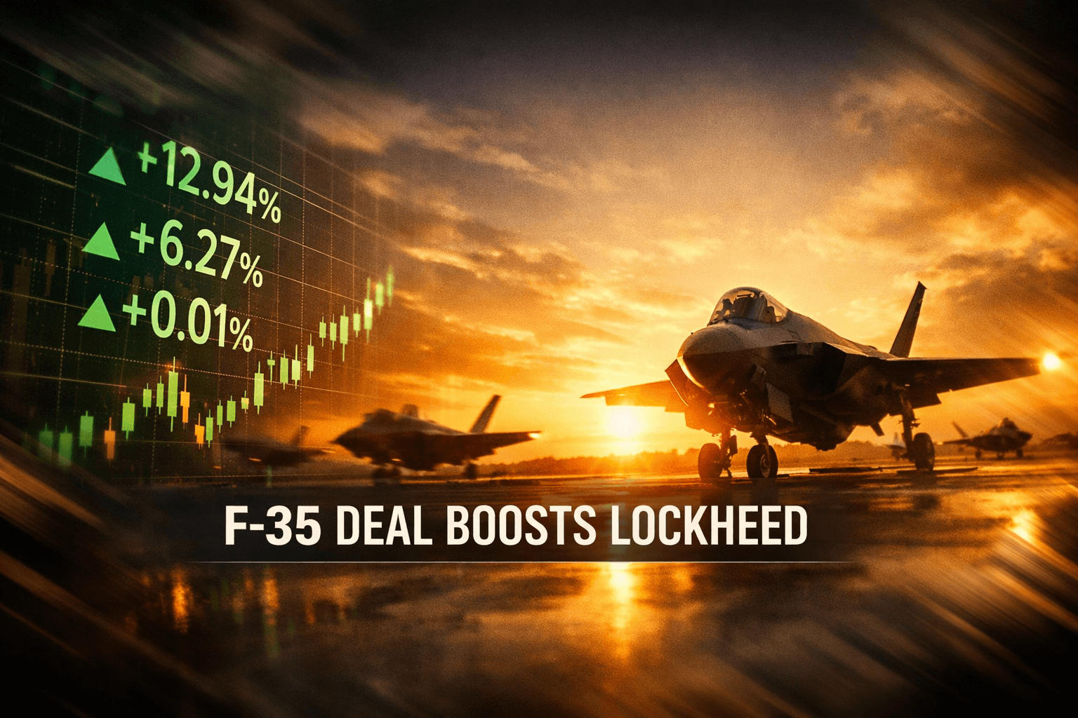 Morgan Stanley Upgrades Lockheed Martin F-35 Deal - Oct 26