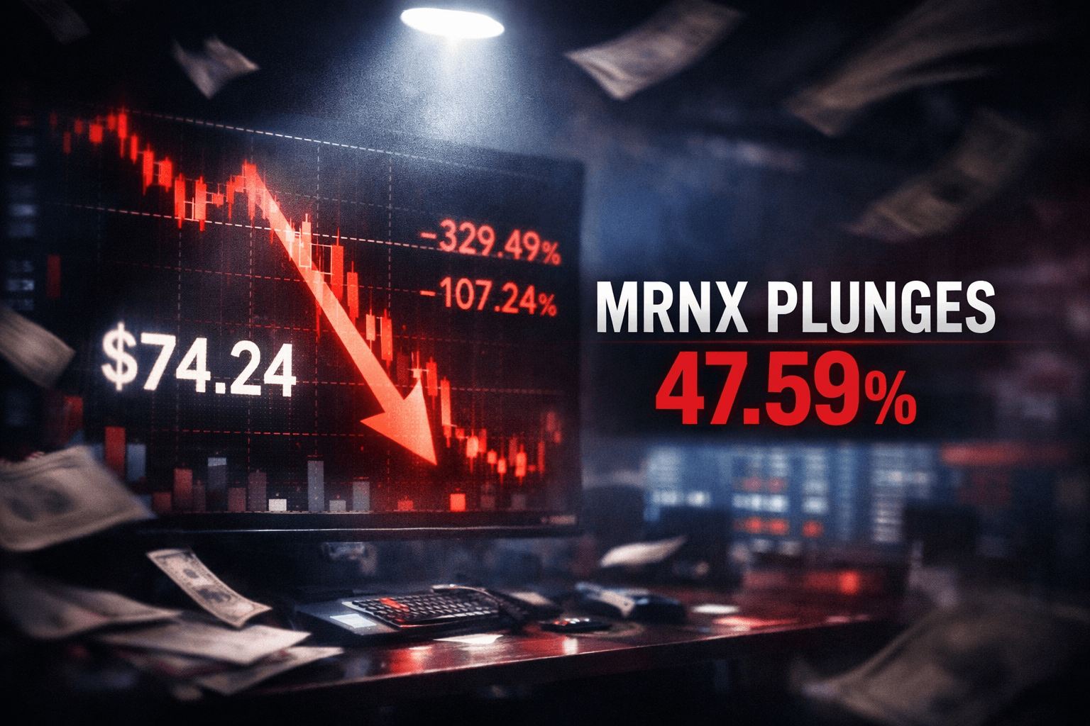 Mrnx Drops -47.59% in the Last Trading Day - Aug 22