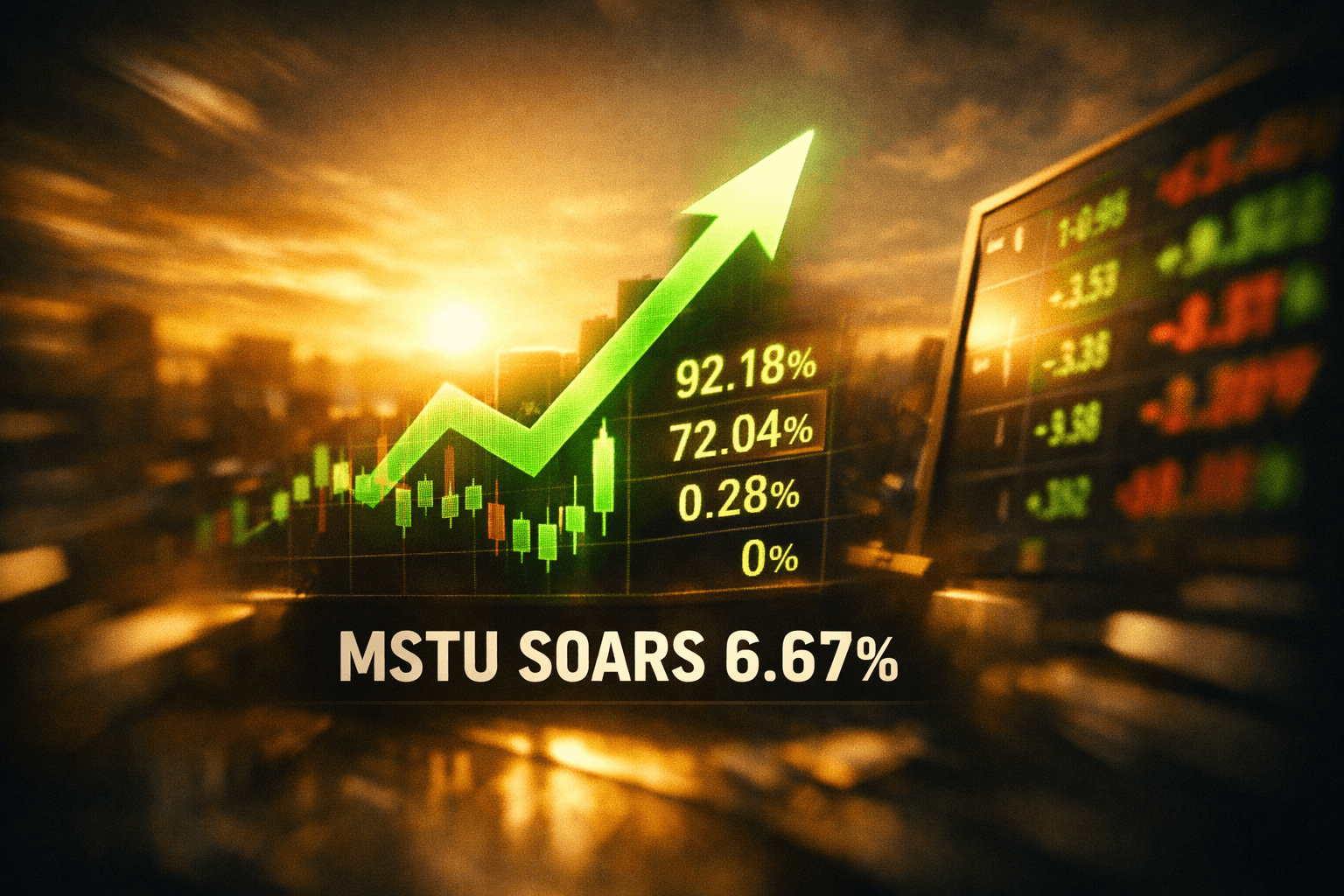 Mstu Rises +6.67% in the Last Trading Day - Aug 8