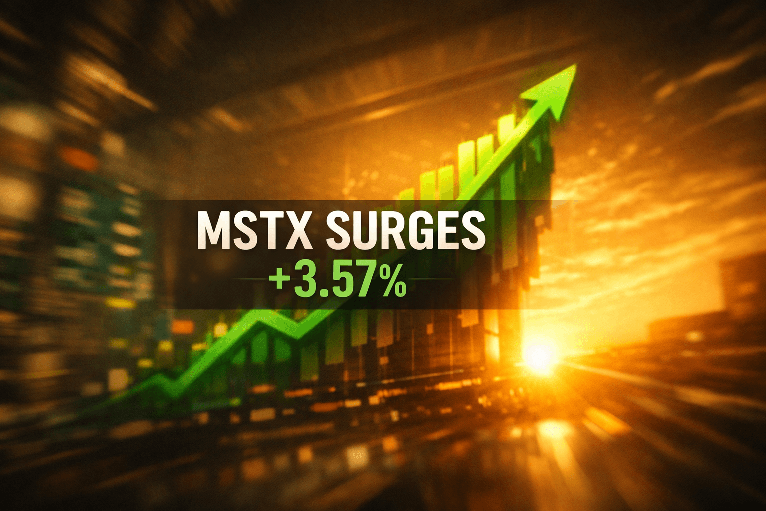 Mstx Rises +3.57% in Today's Trading - Mar 18