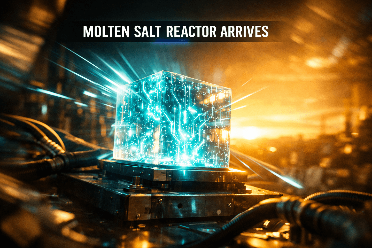 Natura Receives Historic Molten Salt Reactor... - Sep 18