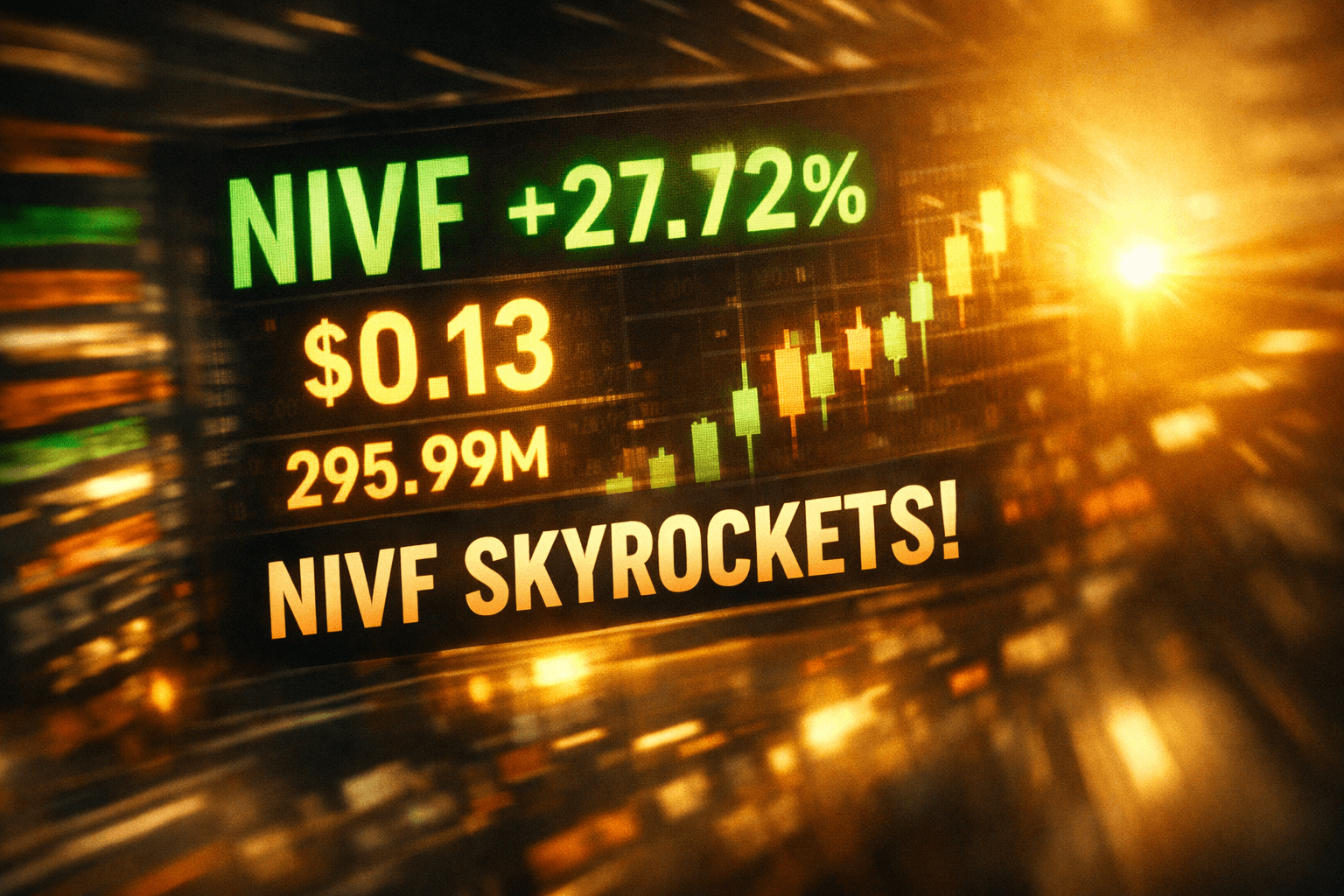 Nivf Rises +27.72% in the Last Trading Day - Oct 3