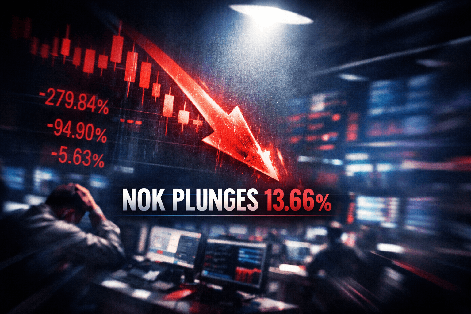 Nok Falls -13.66% in the Last Trading Day - Jun 6