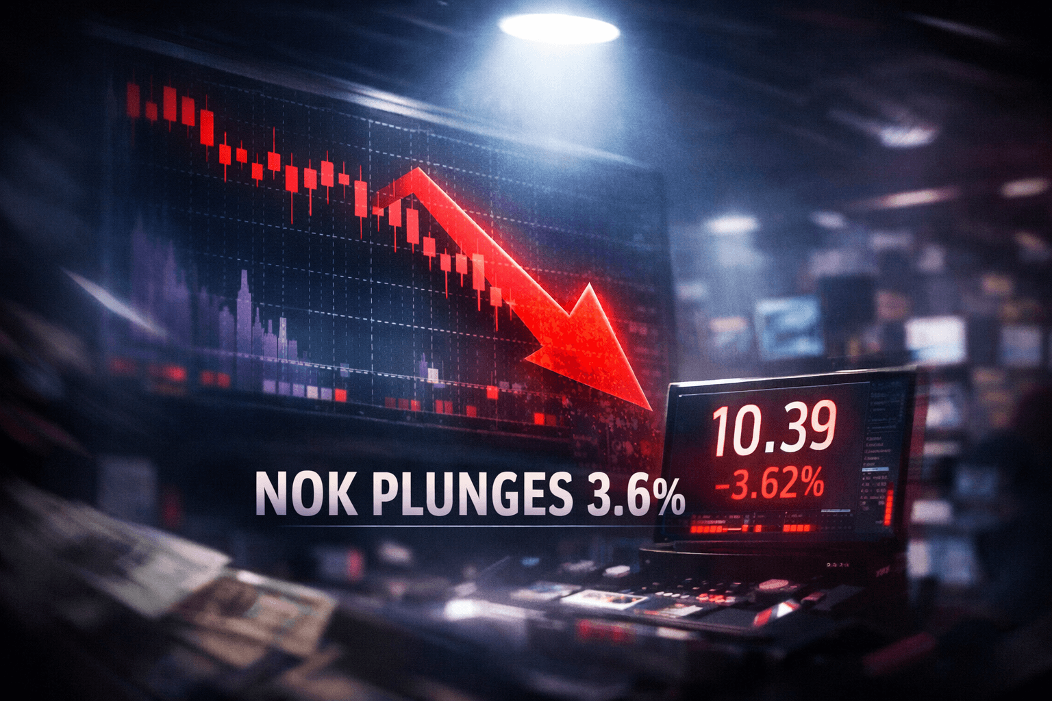 Nok Falls -3.62% in Today's Trading - Aug 19