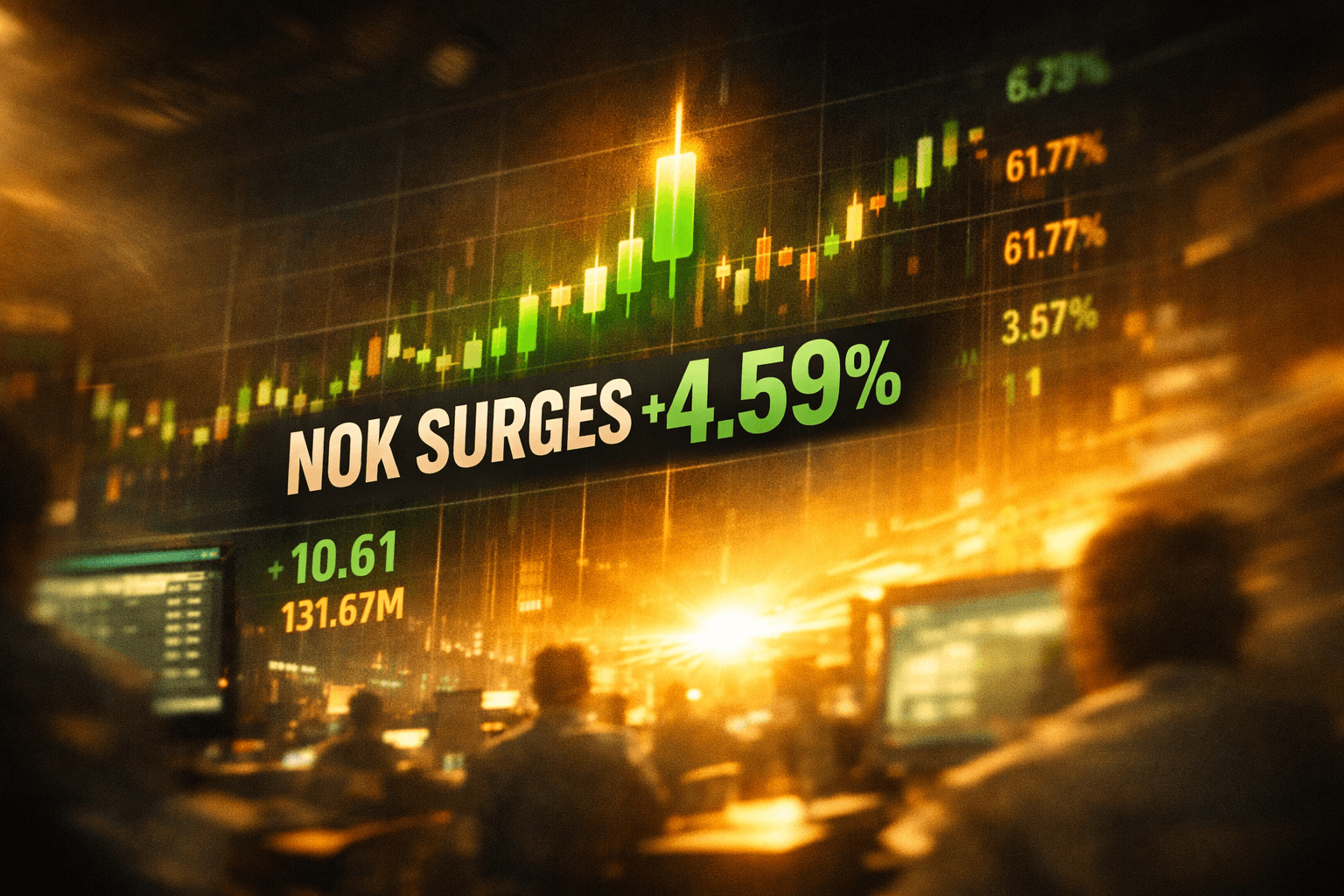 Nok Rises +4.59% in Today's Trading - Sep 18