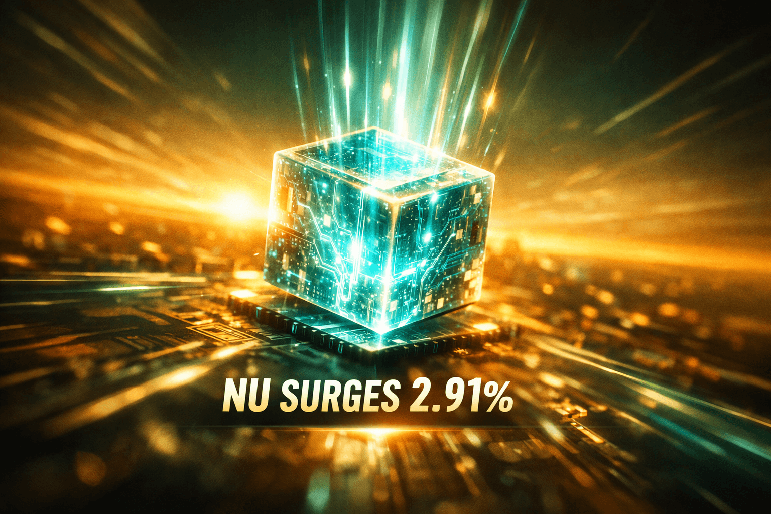 Nu Rises +2.91% in Today's Trading - Jul 21
