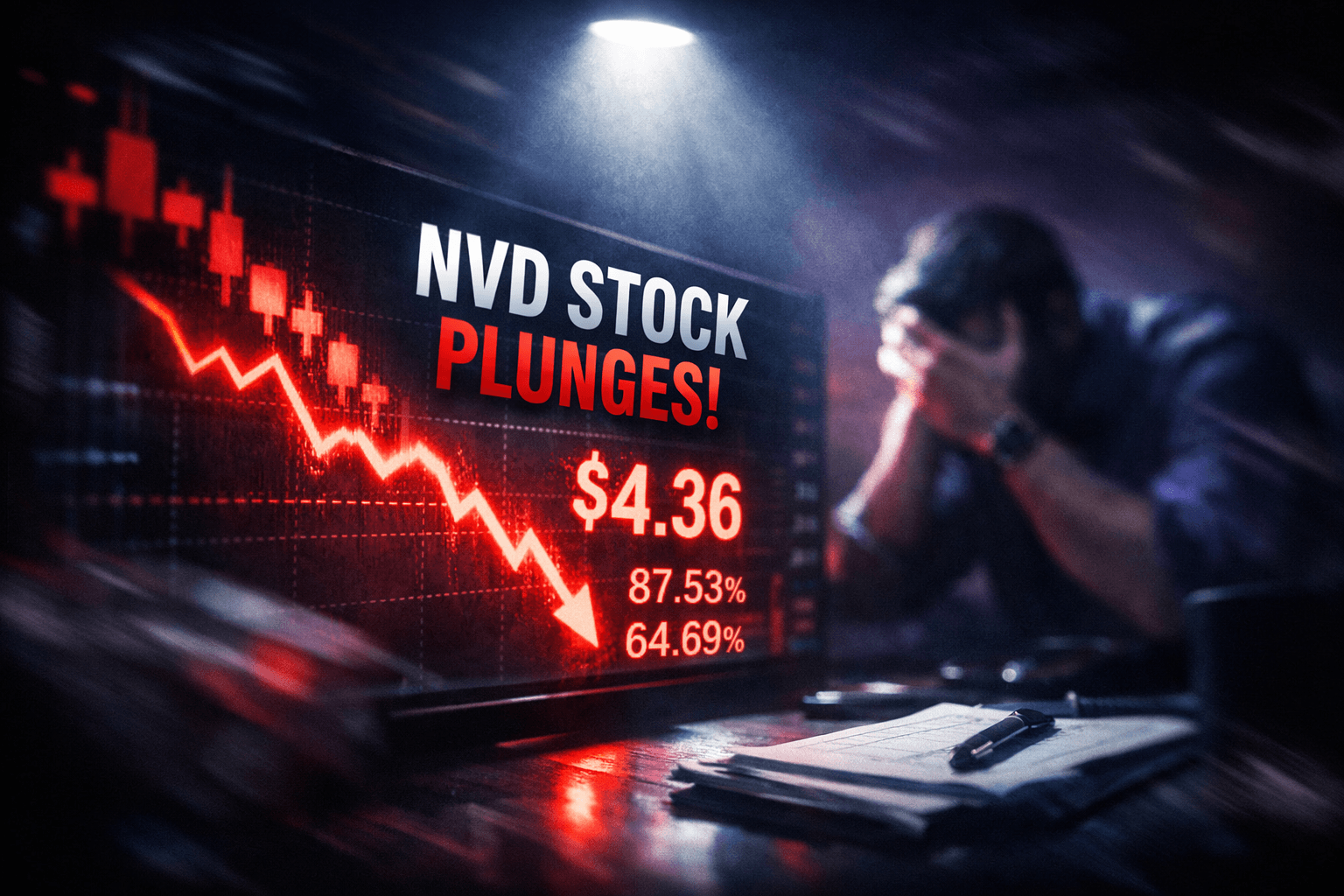 Nvd Falls -4.60% in Today's Trading - Aug 26