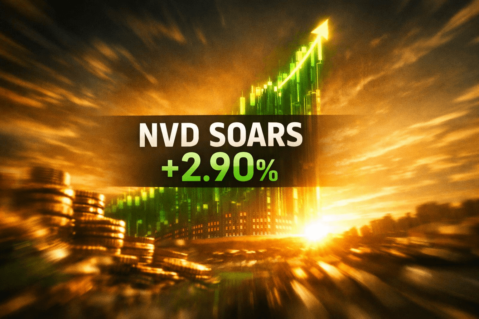 Nvd Rises +2.90% in Today's Trading - Mar 31
