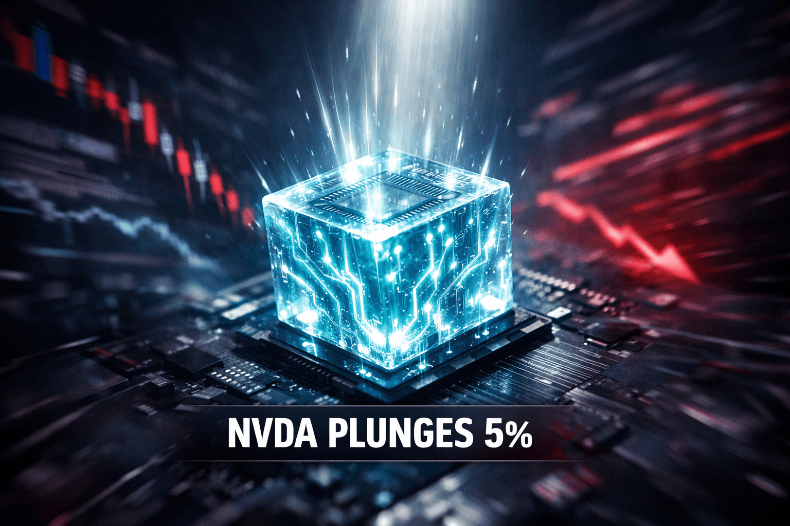 NVDA Falls -4.99% in Today's Trading - Jul 28