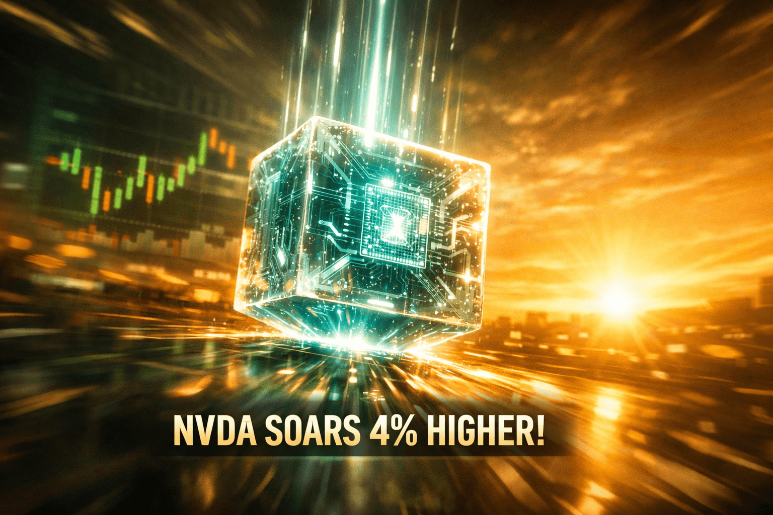NVDA Rises +4.00% in Today's Trading - Apr 28