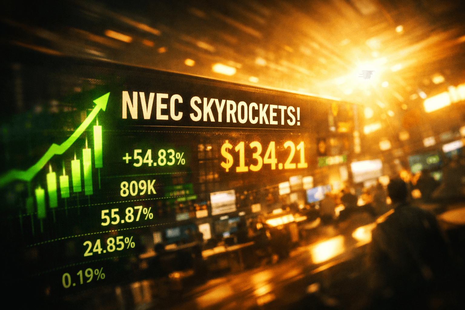 Nvec Surges +54.83% in the Last Trading Day - Jul 25