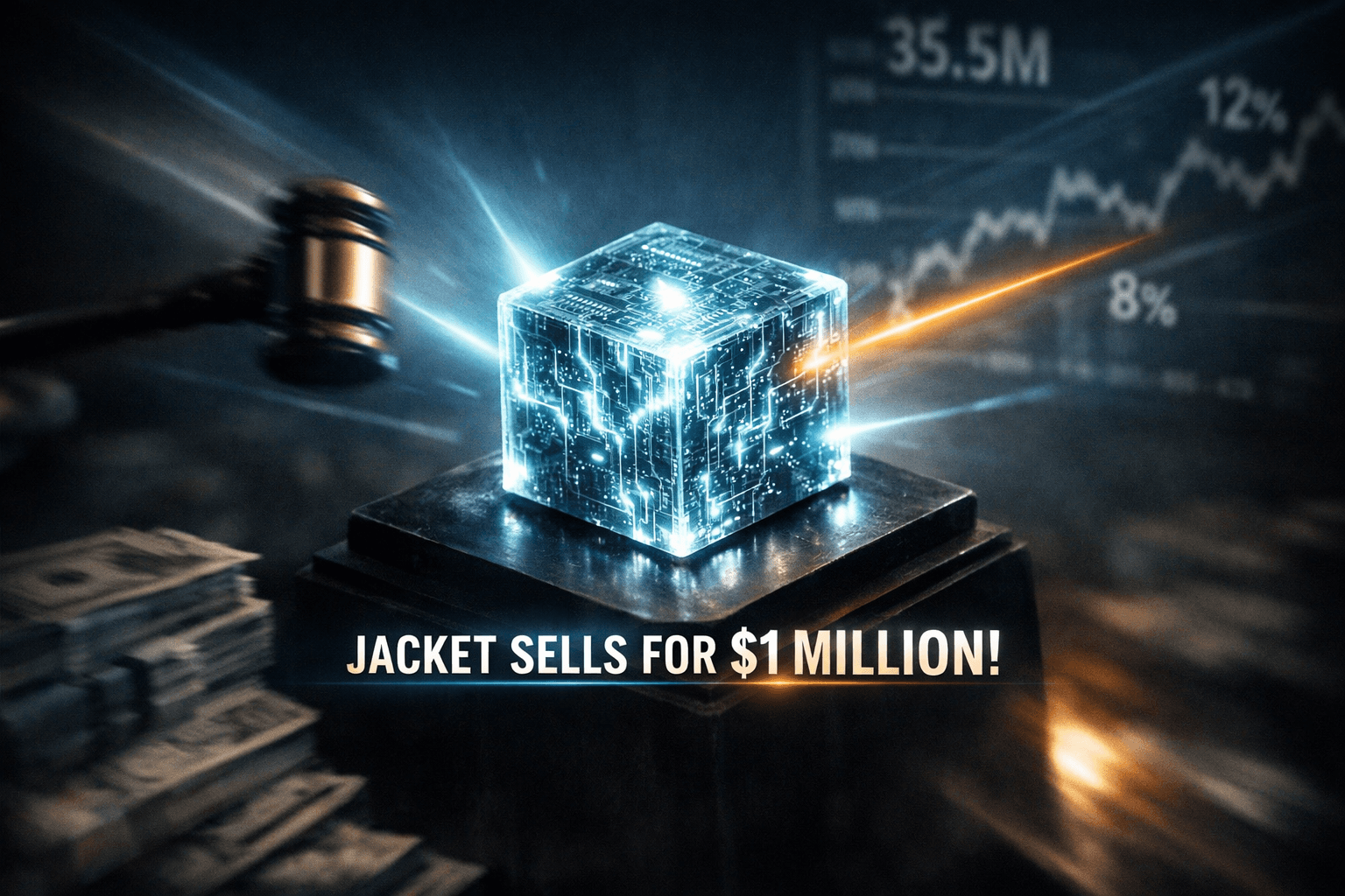 Nvidia CEO Leather Jacket Sells Just Under $1M - Jul 18