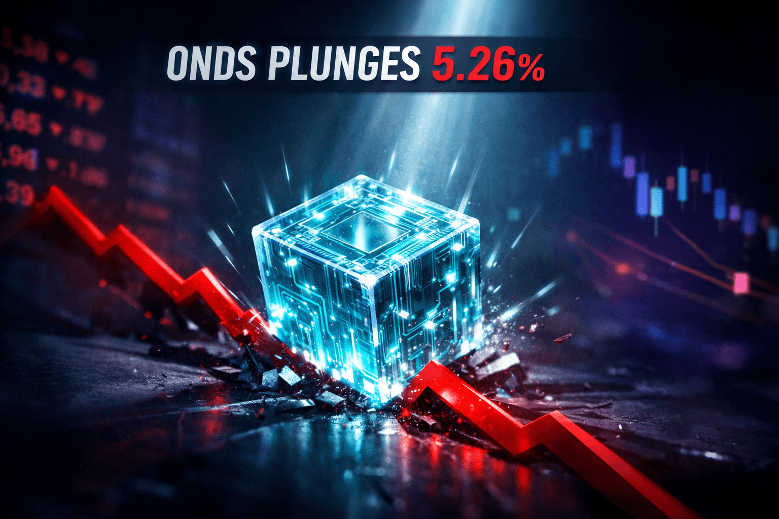 Onds Falls -5.26% in the Last Trading Day - May 16