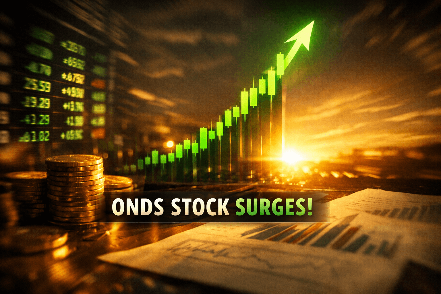Onds Rises +2.70% in Today's Trading - Sep 25