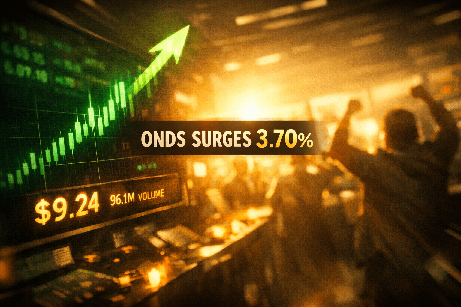 Onds Rises +3.70% in the Last Trading Day - Aug 15