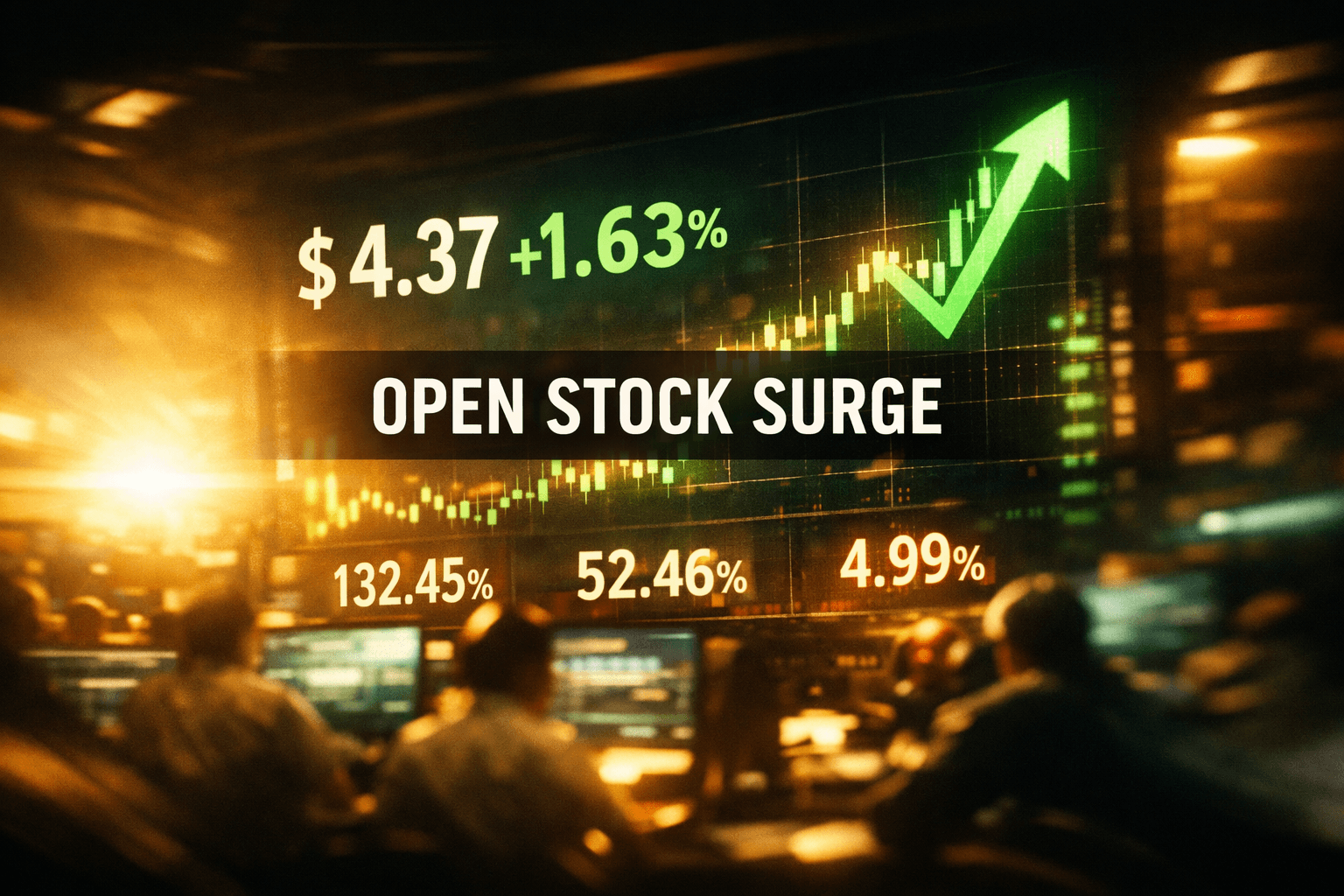 Open Rises +1.63% in Today's Trading - Jun 29