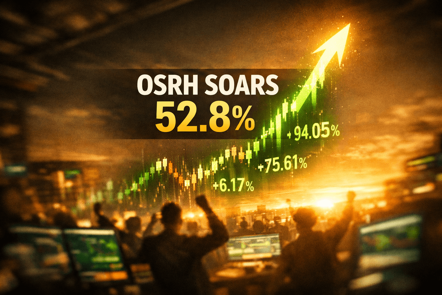 Osrh Rises +52.80% in the Last Trading Day - May 2