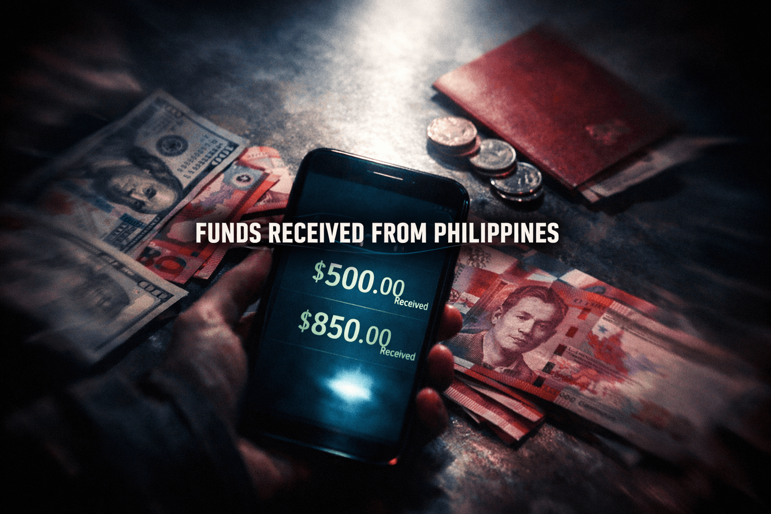 Paypal Received Money From Philippines, Two Numbers - Mar 26