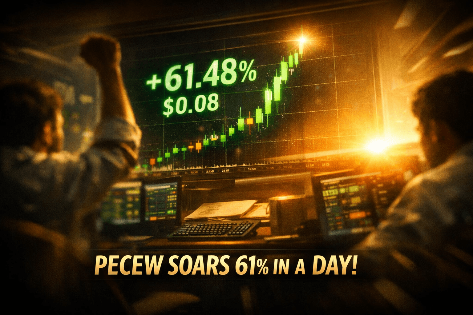 Pecew Surges +61.48% in Last Trading Day - Oct 17