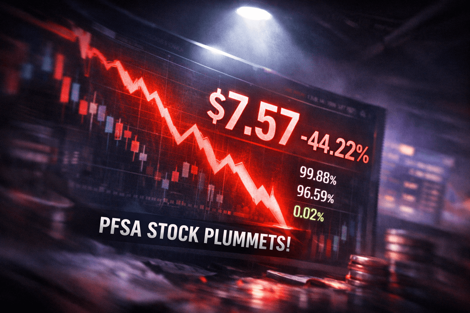Pfsa Drops -44.22% in the Last Trading Day - Aug 22