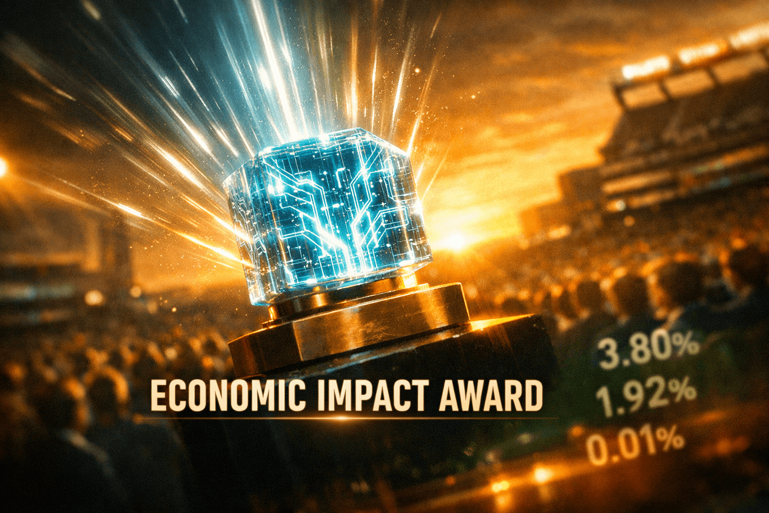 Pi Accepts Gold at Massecon Awards - May 12