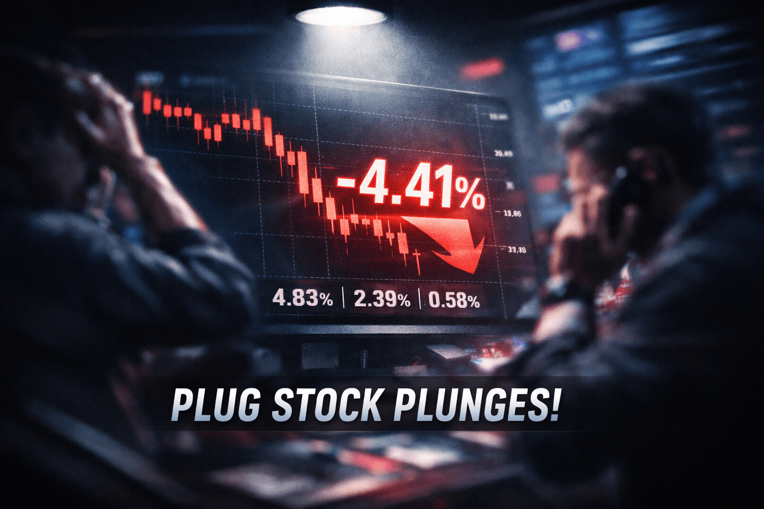 Plug Falls -4.41% in Today's Trading - Aug 27