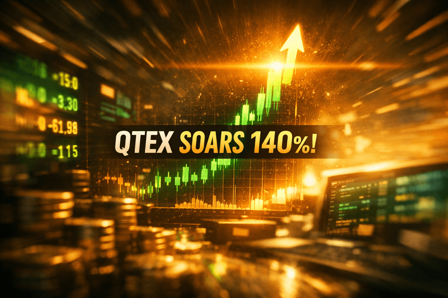 Qtex Surges +140.01% in Today's Trading - May 25