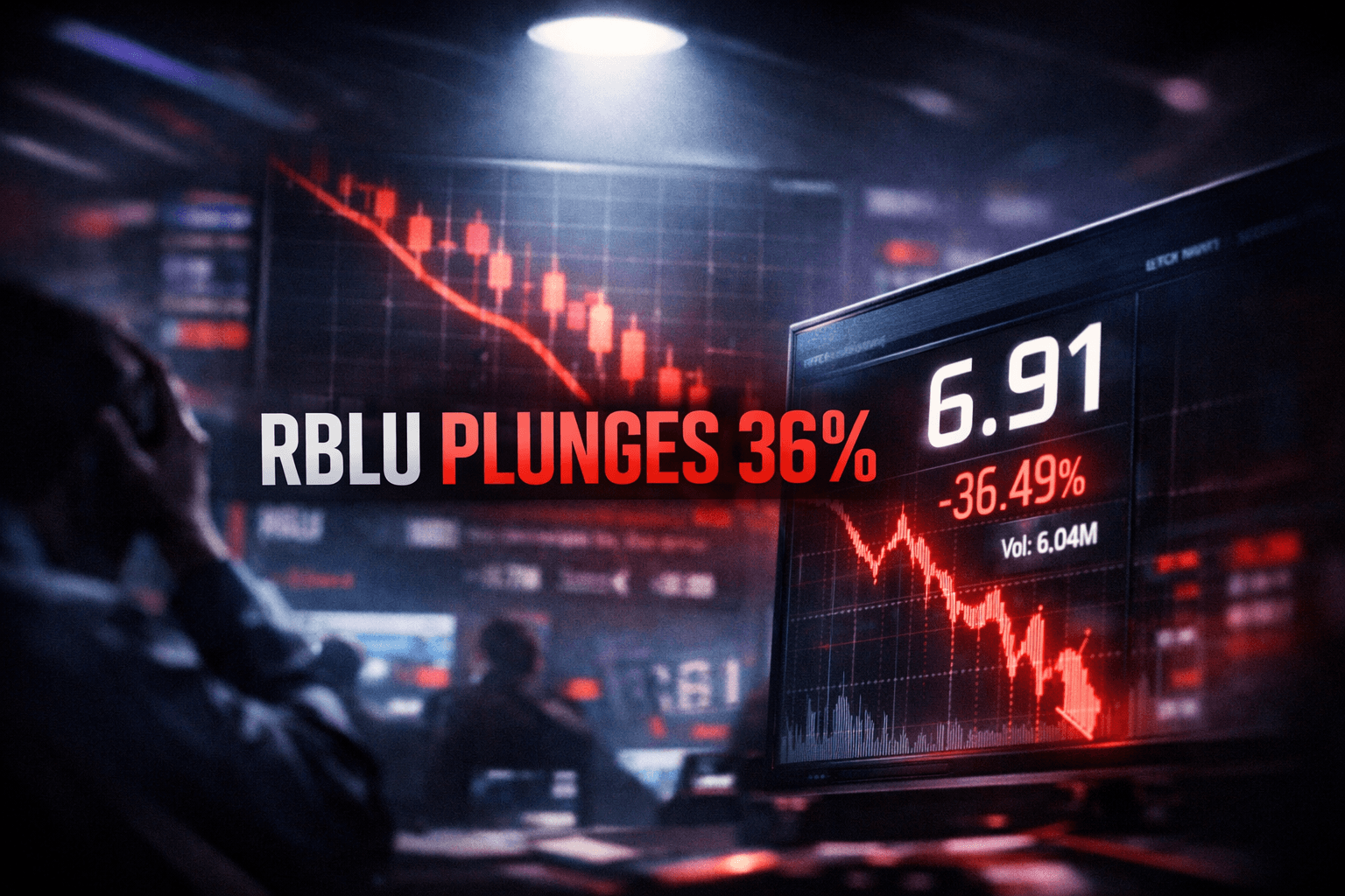 Rblu Drops -36.49% in the Last Trading Day - May 2