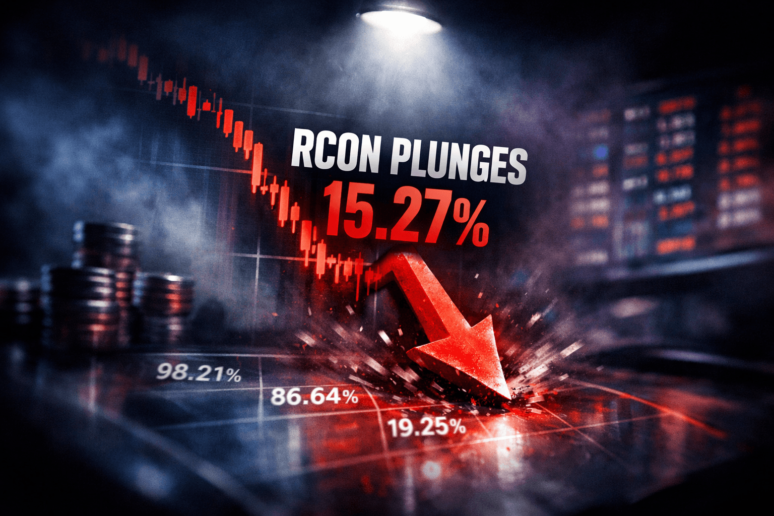 Rcon Falls -15.27% in the Last Trading Day - Aug 8