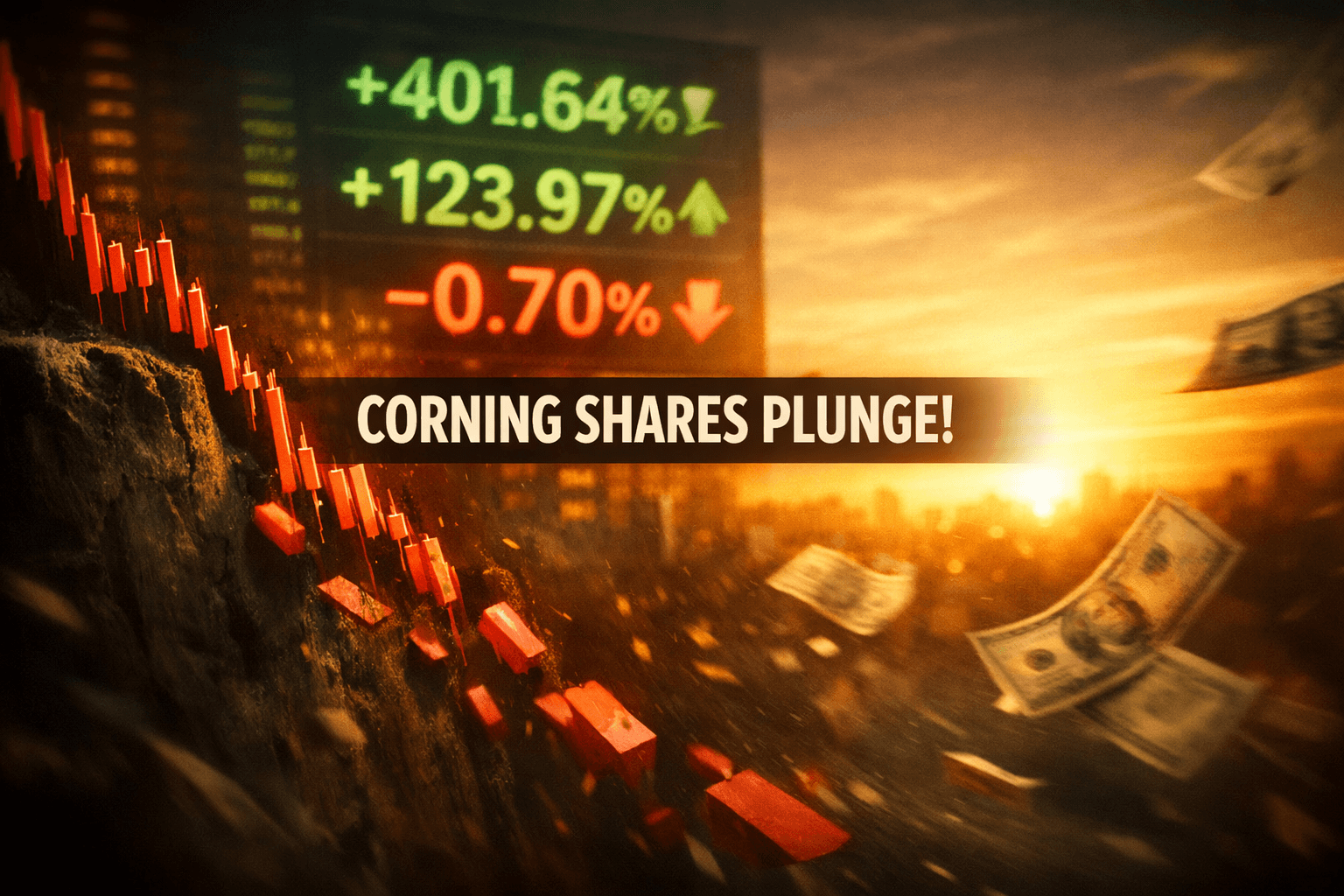 Red-Hot Corning Shares Slide on Earnings - Apr 28