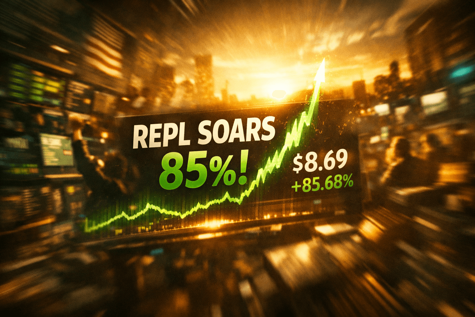 Repl Surges +85.68% in the Last Trading Day - May 30