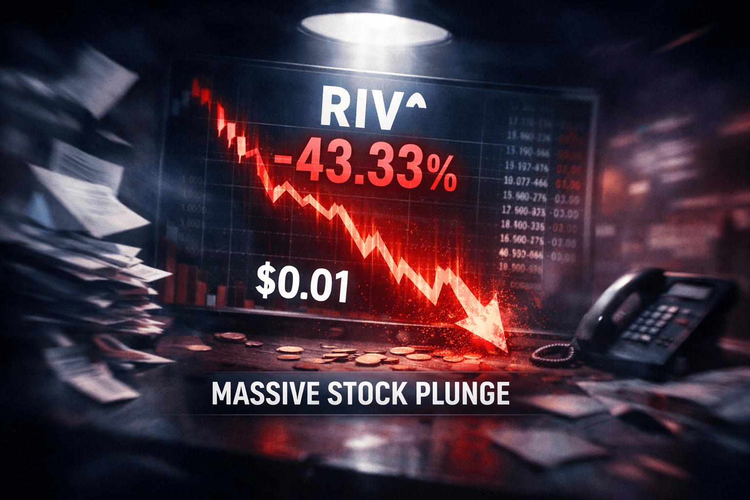 Riv^ Drops -43.33% in the Last Trading Day - Sep 12