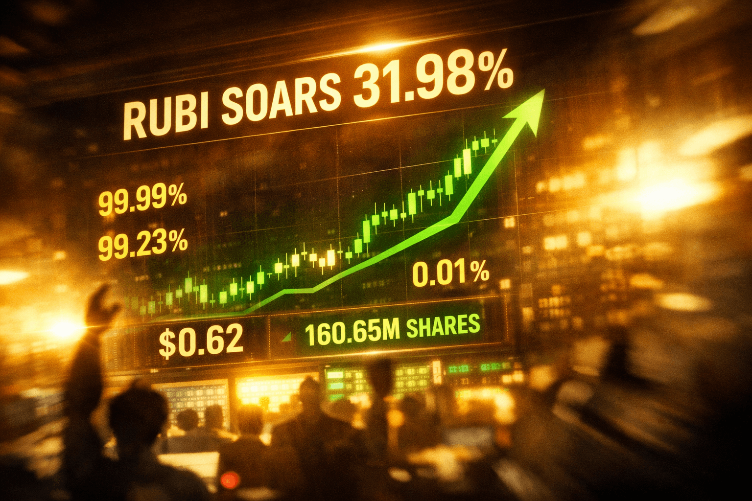 Rubi Rises +31.98% in Today's Trading - Jun 13