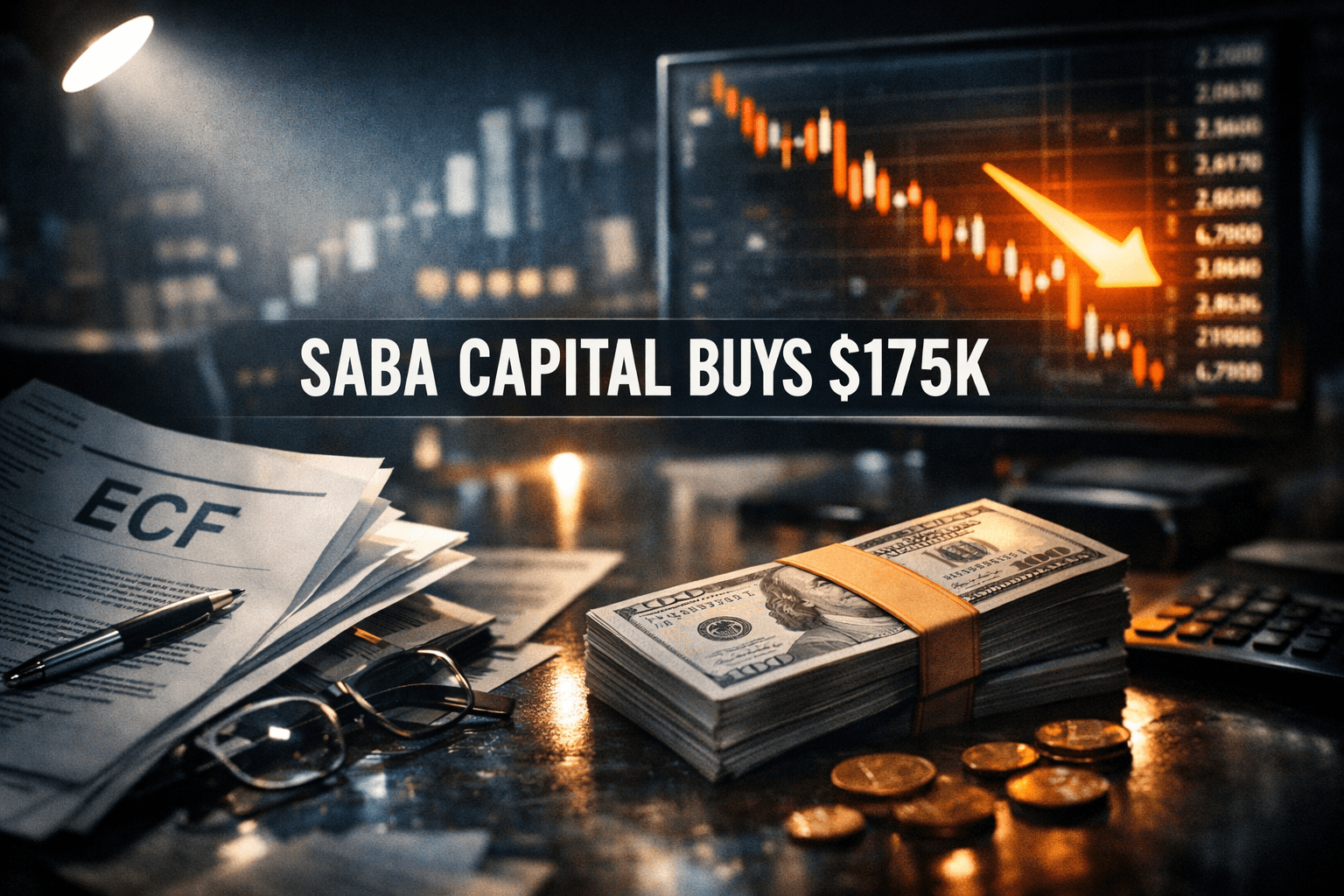 Saba Capital Buys $175K Ellsworth Growth & Income - Oct 14