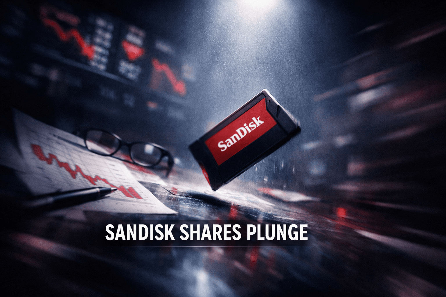 Sandisk Is Falling After Earnings - Aug 6
