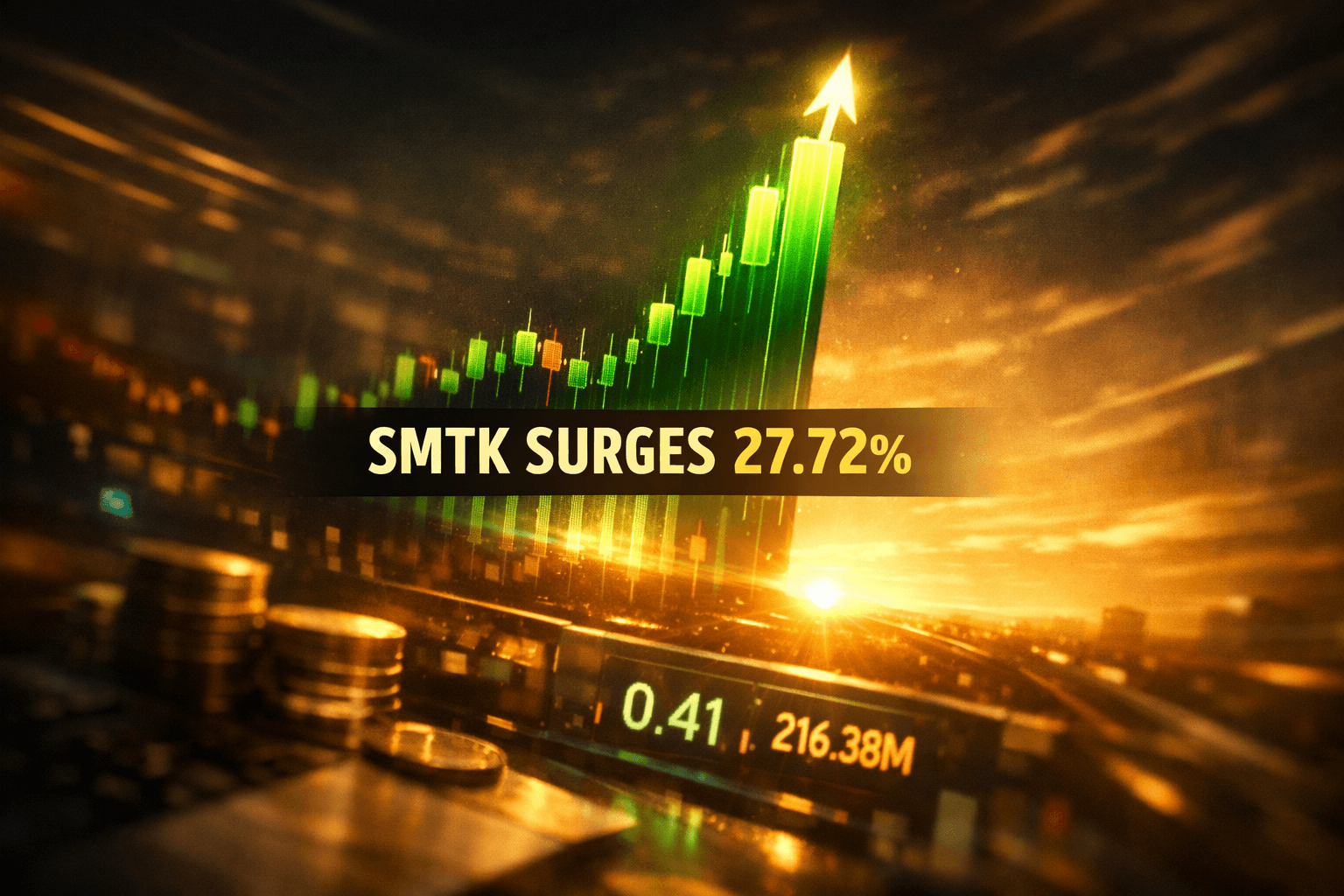 Smtk Rises +27.72% in the Last Trading Day - Jun 6