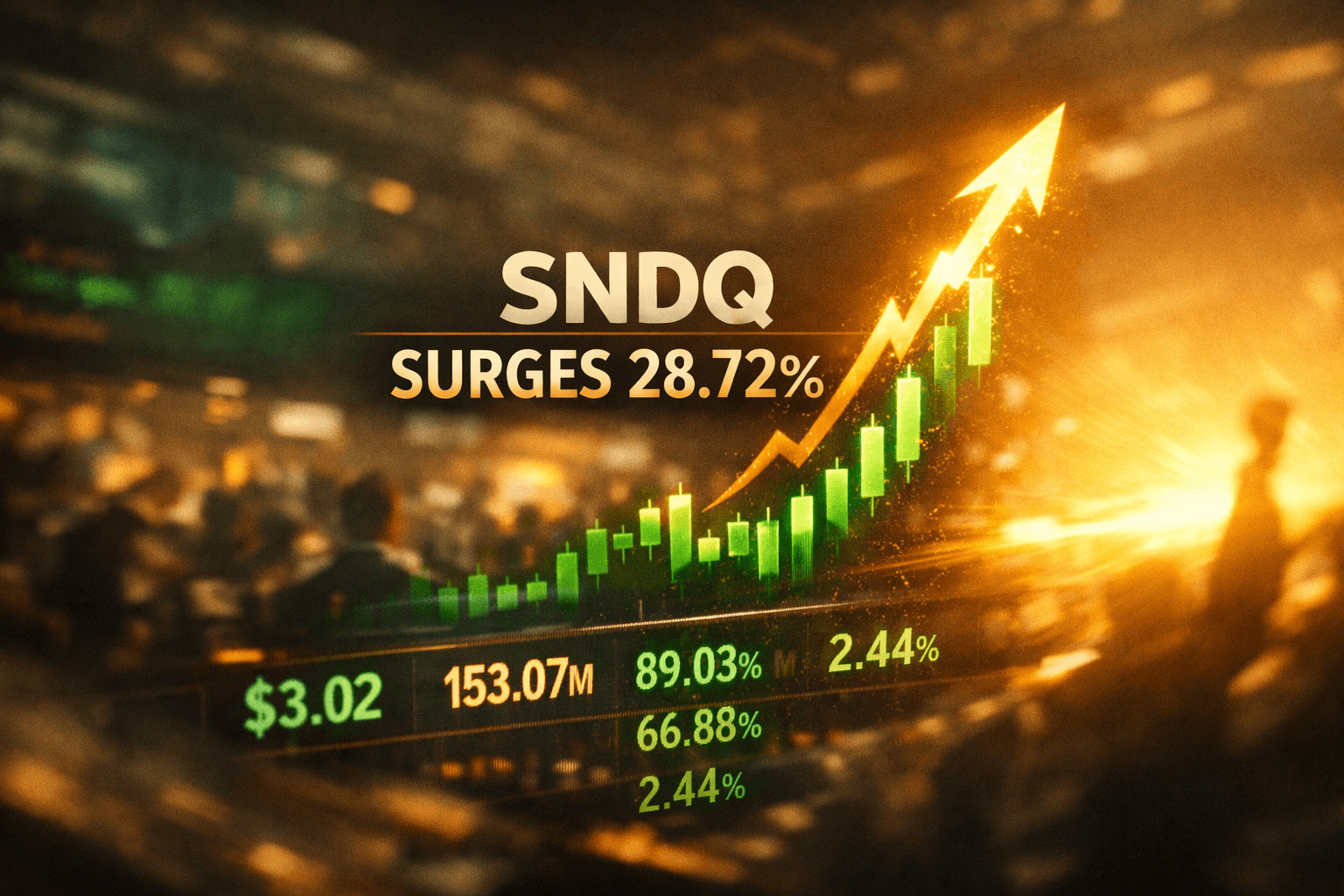 Sndq Rises +28.72% in the Last Trading Day - Jul 4