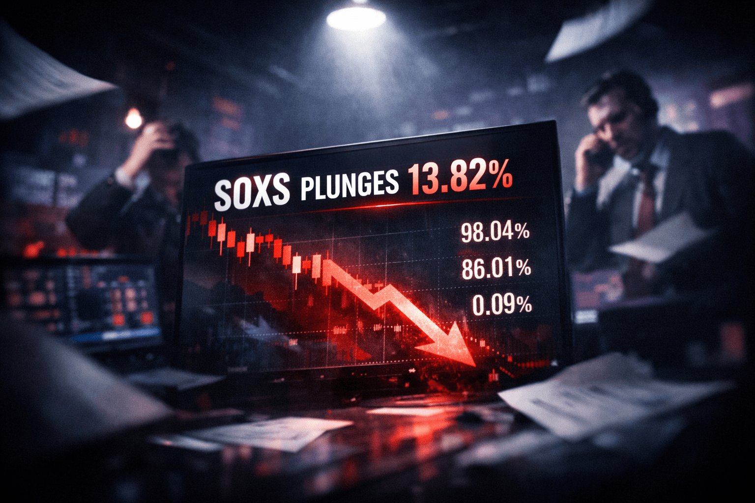 Soxs Falls -13.82% in the Last Trading Day - Apr 25