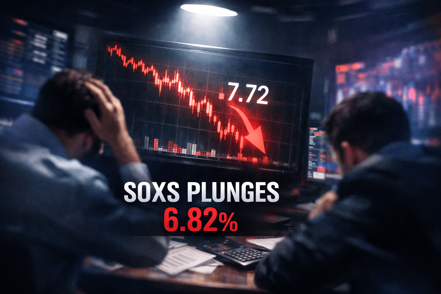 Soxs Falls -6.82% in the Last Trading Day - May 23