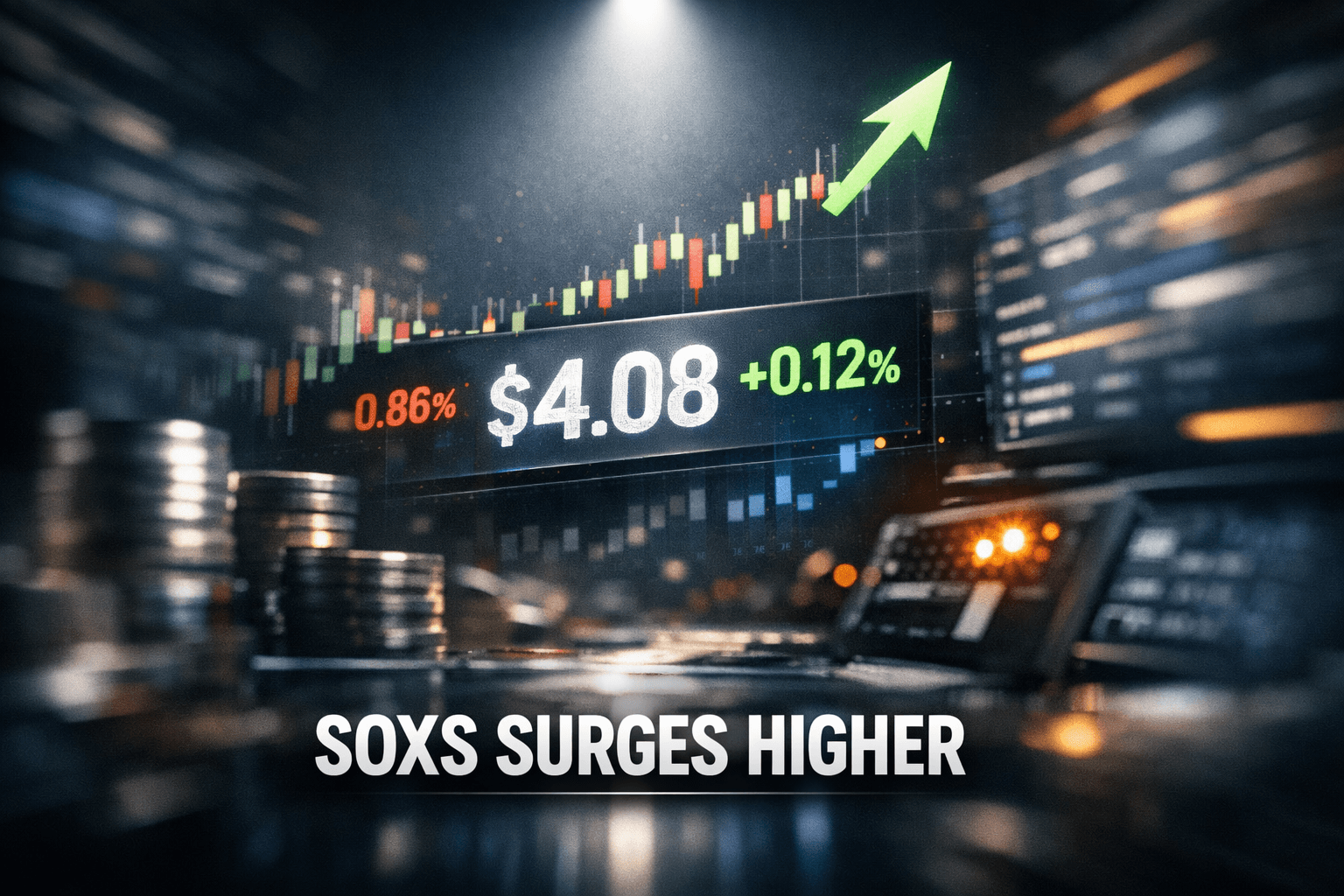 Soxs Rises +0.12% in Today's Trading - Jul 13
