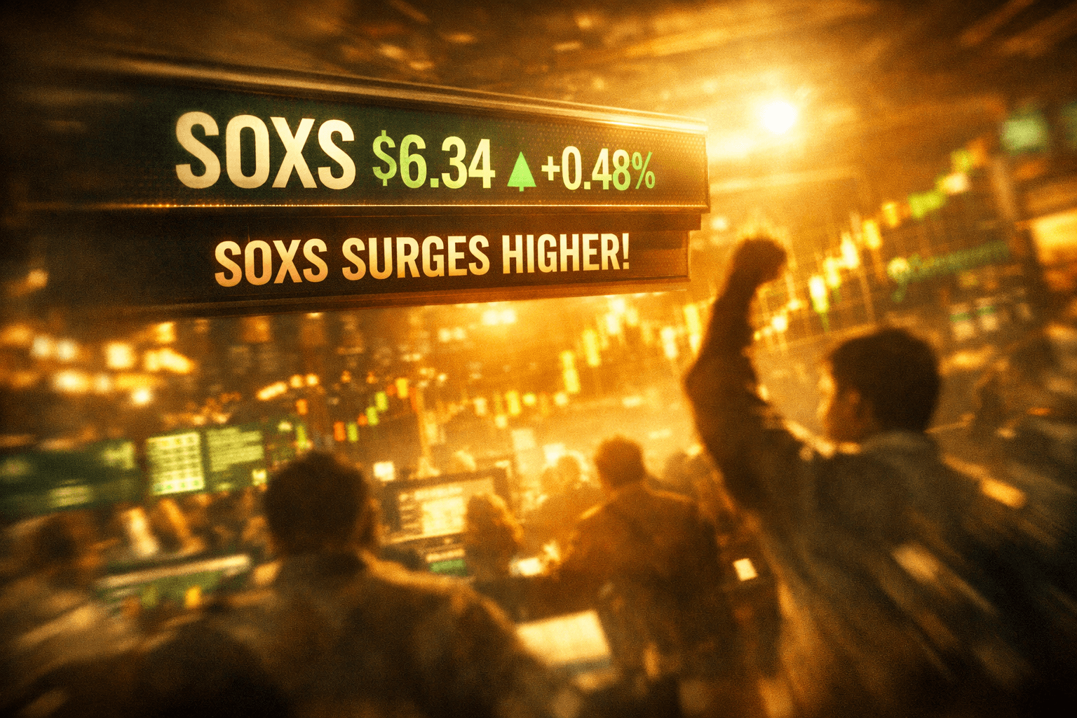 Soxs Rises +0.48% in Today's Trading - Jun 1