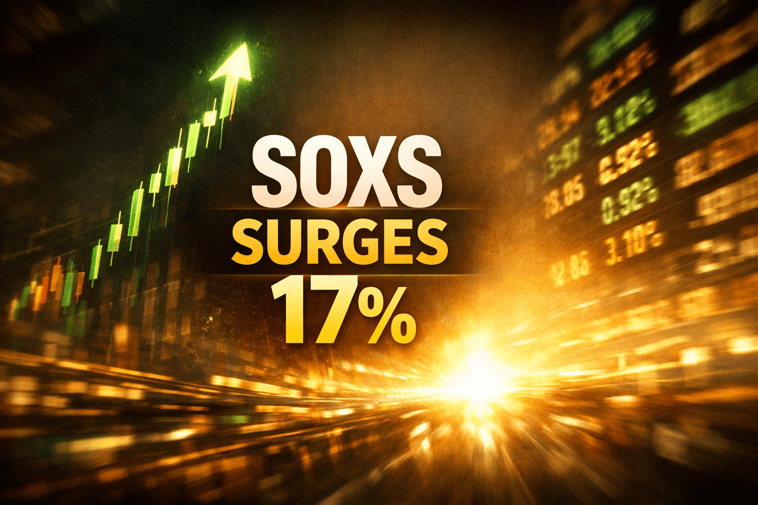 Soxs Rises +17.10% in Today's Trading - Jul 4
