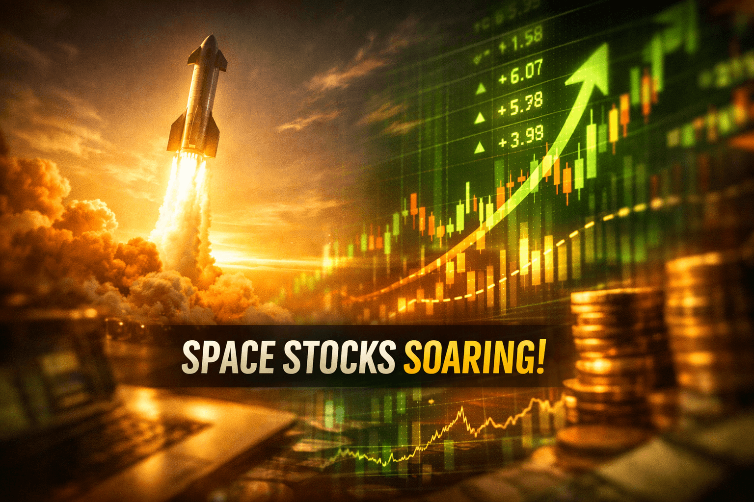 Space Stocks Are Rocketing as Spacex Pre-IPO - May 26