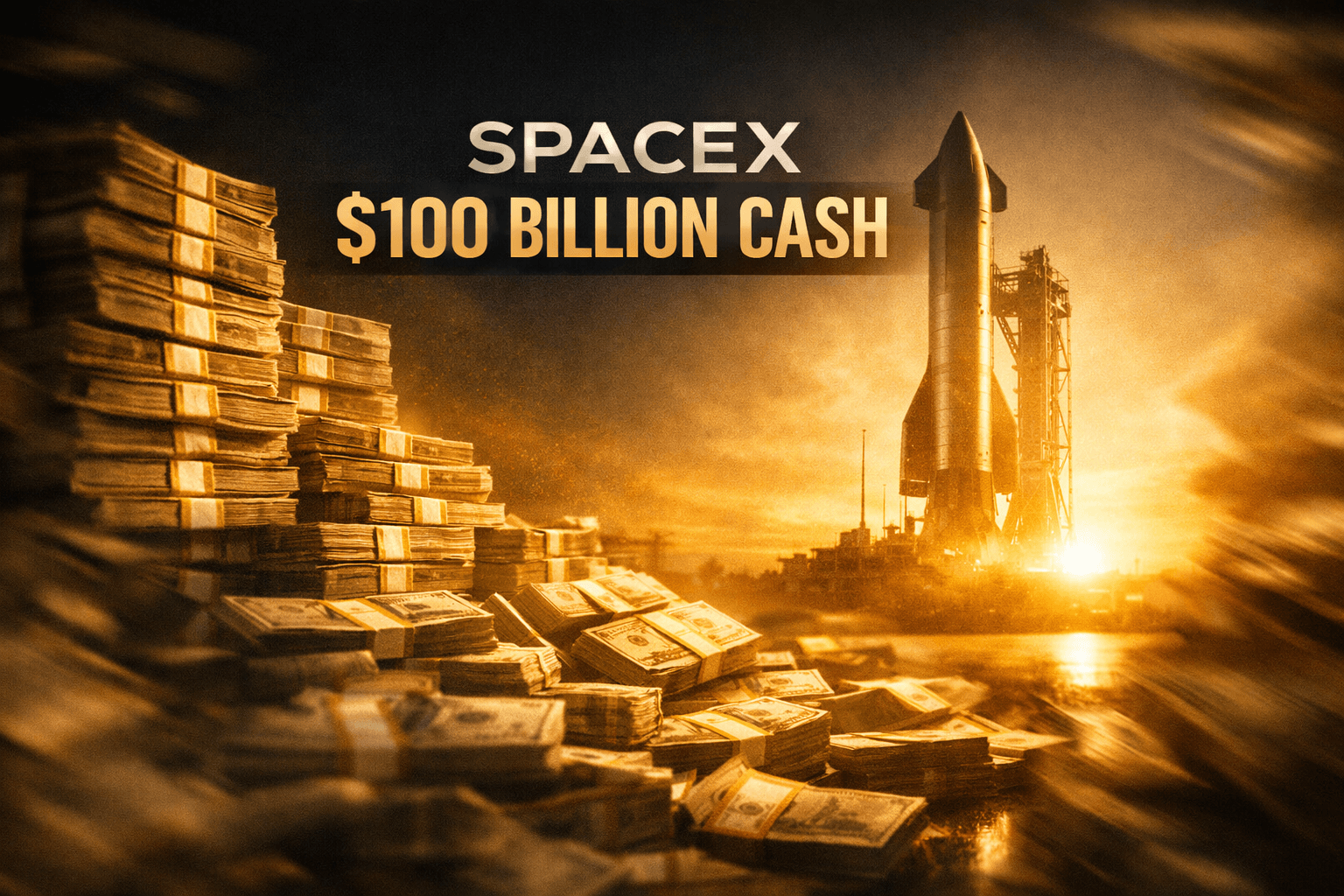 Spacex Kicks Off Bond Sale, $100 Billion Cash Pile - Jun 22